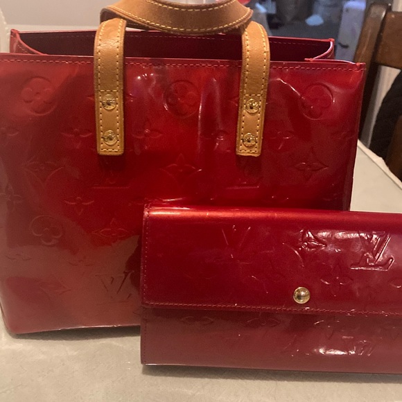 Louis Vuitton vernis reade pm bag and wallet - Picture 1 of 3